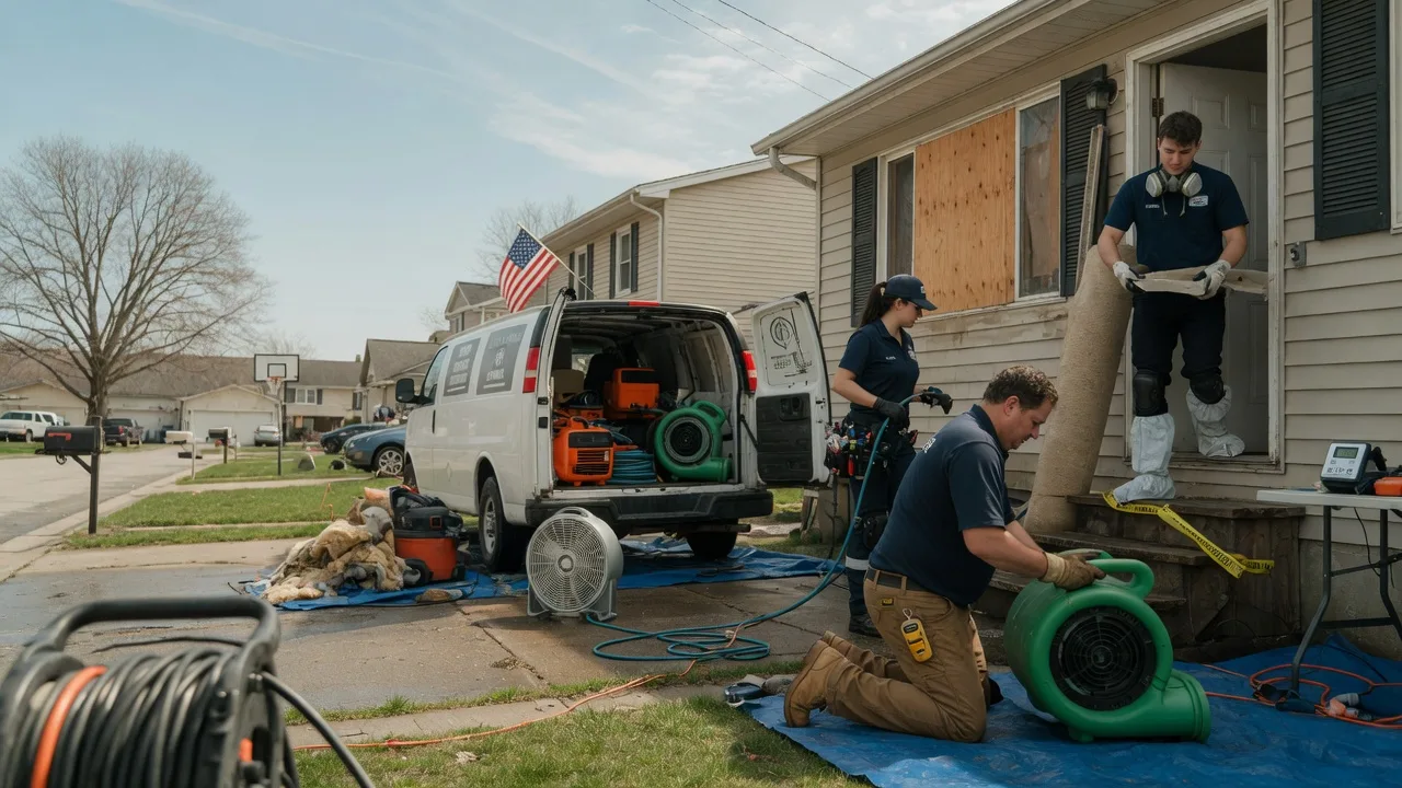 Water Damage Restoration in North Branch, MN near me